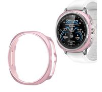 Wugongyan Compatible with Samsung Galaxy Watch 8 Classic 46mm Protector Case Hard PC Protective Case Edge Protector Bumper Frame for Galaxy Watch 8 Classic Accessories(Rose Pink, 46mm)