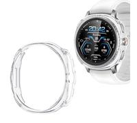 Wugongyan Compatible with Samsung Galaxy Watch 8 Classic 46mm Protector Case Hard PC Protective Case Edge Protector Bumper Frame for Galaxy Watch 8 Classic Accessories(Clear, 46mm)