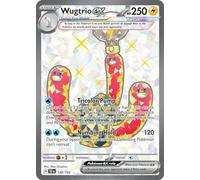Wugtrio ex 190/162 Ultra Rare Pokemon Card | Temporal Forces Set | Scarlet & Violet Series | Titan Authenticated