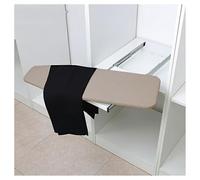 WUHGI Ironing board,Pull Out Ironing Board,180° Free Rotation Retractable Iron Board,Foldable Ironing Board W/Silent Track,for Home Apartment and Small Spaces