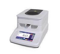 WUHGI Moisture Meter, 120g Halogen Moisture Meter Analyzer 5-inch Touch Screen Plastic Particle Heating Halogen Moisture Meter for Food Corn Feed