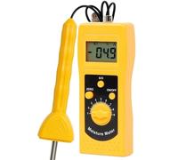 WUHGI Moisture Meter, High Frequency Moisture Tester LCD Display Soil Sand Moisture Meter Sensing Probe Humidity Detector with Backilght