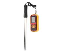 WUHGI Moisture Meters, Digital Moisture and Temperature Meter for Grain Portable LCD Display for Wheat, Rice, Corn, Bean