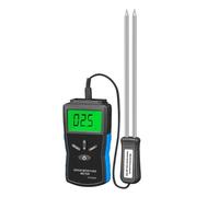 WUHGI Soil Test Kit Digital Grain Moisture Meter H-P-8032G 2~30% LCD Display Humidity Tester Contains Wheat Wood Corn Rice Test Portable Hygrometer for Garden, Farm, Lawn Care