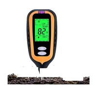 WUHGI Wood Moisture Meter,Moisture Detector Digital 4 in 1 Soil PH Meter Moisture Sunlight Temperature Tester Acidity Humidity Monitor Gardening for Moisture Detection in Wood Etc