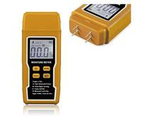 WUHGI Wood Moisture Meter,Moisture Detector Digital Moisture Meter LCD Wood Bamboo Floor Paper Wall Building Humidity Tester 4%-90% Timber Damp Detector Indicator for Moisture Detection in Wood Et