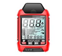 WUHGI Wood Moisture Meter,Moisture Detector Digital Moisture Meter Professional 0-99.9% Timber Hygrometer Portable Tool for moisture Detection in Wood Etc