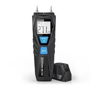 WUHGI Wood Moisture Meter,Moisture Detector Two Pins Moisture Meter for Wood Digital Timber Damp Detector Portable Humidity Tester Wall Hygrometer Wood Humidity Tester for Moisture Detection in Wo