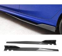 WUHHBPOL Side Skirts for BMW M4(2014 2015 2016 2017 2018 2019 2020 2021 2022 2023 2024), Side Skirt Extensions Panel Anti Scratch Car Accessories,Carbon Fiber