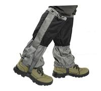 WuhnaroU Gaiters for Protective Gea,Snow Boot Guard Gators,Waterproof Hiking Gaiters for Travellers,Hunting,Snow,Mountain Climbing,Yard Work (Black, M)