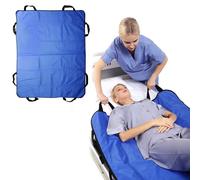 WUIOWPPIC Positioning Bed Pad with Handles, Transfer Sheet Draw Sheets | 122*100cmBedridden Bed Position Pads Elderly Slide Sheets for Moving Patients on Bed Patient Transfer Board for Obese,Elderly