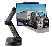 WUITIN iPad & Tablet Mount - Heavy Duty Dashboard & Windshield Phone Holder 17" Long, Super Suction Cup Compatible with Van, Commercial Truck and
