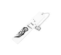 WUJIHE Funny Metal Bookmark with Tassel Book Lover Humor Peeking Jesus Book Marker Reader Birthday Gift