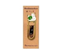 WUJIHE Japanese-Style Cat Metal Bookmark Hollowing Creative Pagination Mark Kawaii School and Office Supplies Gifts(Musical Note)