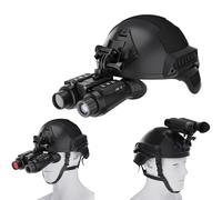 WUJITAIJI Night Vision Goggles, Night Vision Device NV8300 3D 4K Night Vision Goggles Helmet-Mounted, Binoculars Gear IR Night Vision Telescope Infrared Night Vision Binoculars with 32GB Memory Card.