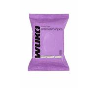 WUKA Cycle Care Intimate Wipes for Women Biodegradable pH Balanced Feminine Wipes for Sensitive Skin Moisture Infused and Perfume Free 20 Wipes