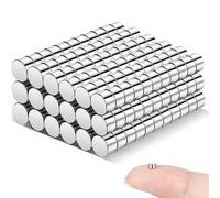 Wukong 200Pcs 3x2mm Strong Magnets for Fridge, Whiteboard, and Office Organization