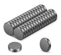 Wukong 30 Pack Whiteboard Magnets Strong, 18×5mm Fridge Magnet Ferrite Magnets for Office, Notice Board and School