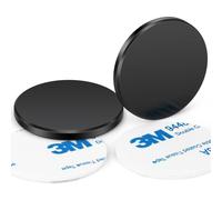 Wukong 32×3mm Adhesive Magnets, 2 Pack Black Magnets Strong, Super Strong Magnet Large for Whiteboard, Wooden Boards and Tiles