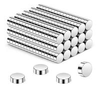 Wukong Craft Magnets 5x2mm - 250pcs Mini Round Magnet for DIY, Models, Fridge, Home & Office