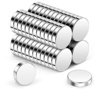 Wukong N45 Tiny Magnets, 5x1mm | 50 Pack Magnets Small for Refrigerator, Office, 3D Printer, Model and DIY Project