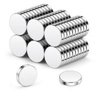 Wukong Round Magnets 10x2mm | 60 Pack, Extremely Strong Mini Magnets for Magnetic Board, Refrigerator, Craft, Office, Kitchen