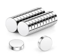 Wukong Round Magnets 10x3mm | 20 Pack, Extremely Strong Mini Magnets Round Small Magnet for Magnetic Board for Pin Board Magnetic Board, Refrigerator, Craft, Office, Kitchen