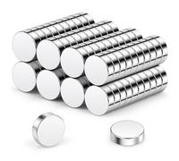Wukong Round Magnets 10x3mm | 80 Pack, Extremely Strong Mini Magnets Round Small Magnet for Magnetic Board for Pin Board Magnetic Board, Refrigerator, Craft, Office, Kitchen