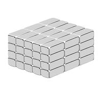 Wukong Strong Magnets 8×5×3mm Extra Strong Magnet 60 Pcs Small Bar Magnet for Arts, Crafts, Model Making, DIY, Office, Fridge and Home