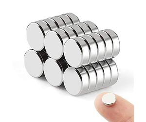 Wukong Strong Refrigerator Magnets 8mm X 3mm | 30 Pack, Multi-Use Dry Erase Board Magnet Office Magnets Durable Magnet for Fridge/Door/Whiteboard/Map/Screen(30pcs)