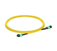 WUKUBO MPO/APC fiber optic patchcord 16 cores singlemode Type B SM female male round cable ftth jumper 16C 3mm(Female to male 3meters)