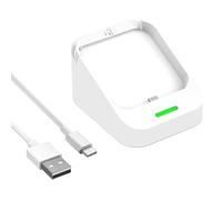WUKUR Square Dock for Square Reader 2nd Generation, Holder Stand for Square Card Reader 2 Gen - Upgraded Detachable USB-C Port on The Back, Dock with Smart Anti-Slip Button (Cable Included)