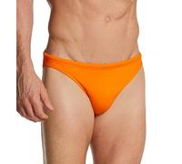 WUKX Men's Micro Sea Life Swimming Briefs, Orange, S