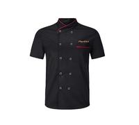 Wulachaka Personalised Chef Jacket Coat Short Sleeve/Long Sleeve Catering Shirt Custom Hotel Kitchen Restaurant Work Uniform Bakery Cooker Food Service Chef Jacket for Men and Women (Type 3, M)
