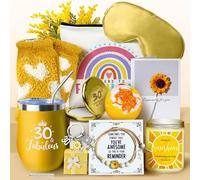WULAIHO 30th Birthday Gifts for Women, Happy 30thBirthday Basket Gifts Box for Her Daughter Sister Girlfriend, Tumblers Gifts Set for 30 Year Old Women,Funny 30 Birthday Gifts Ideas