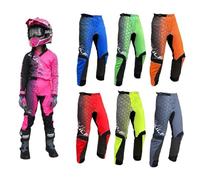 Wulf Sport Junior Off Road MX Pants - Kids Motorbike Motocross Clothing Pant for Quad ATV, Enduro Kart Trials, MTB BMX Dirt Bike Cub Racing Trouser (Black,20)