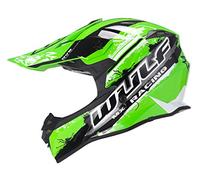 WULF STRATOS GLOVES Wulfsport Off Road Pro Motocross Helmet Adult Motorcycle Motorbike Helmets Green XL (61-62cm)