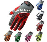 Wulfsport Child Kids Red 3XS-5CM MX Motocross Gloves Dirty Bike Quad Motorcycle Motorbike Gloves