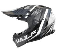 Wulfsport Iconic Helmet Adult Motocross MX Helmet - Black XXL (63-64cm)