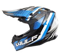 Wulfsport Iconic Helmet Adult Motocross MX Helmet - Blue M (57-58cm)