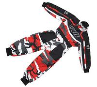 WULFSPORT JUNIOR KIDS CAMO KART SUIT Motocross Quad Sport Racing Overall Jump Suit - Red - Junior (XS) 3-4 Yrs