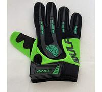 Wulfsport Kids Children Attack Motocross Motorbike Gloves Junior Off Eoad Trials Mountain Bike - Green XS
