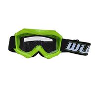 Wulfsport Kids Children Tech MX Motocross Sports off Road Goggles Green