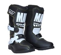 Wulfsport Kids Max Equipe Cub Motocross Motorbike Boots Black/White - EU28