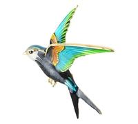 Wuli & Baby Swallows Brooch for Women, Klein, Non-precious metal