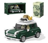 WULOBOOI City Holiday Camper Car Building Set with Container Display Box | Camper Van Adventure Toy Building Kit, 1:32 Vacation Vehicle Toy for Adults Teens 14+, Fun Gift Idea for Birthdays