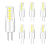 WULUN 6 Pack G4 LED Bulbs 2W, Ceramic Base, 20 Watt Halogen Bulbs Equivalent, Cold White 6000K Bright LED Bulb, 200LM, 360 °Beam Angle, AC/DC 12V, Non dimmable