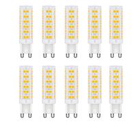 WULUN G9 LED Bulbs 7W, G9 LED Light Bulb Warm White 3000K, Equivalent to 70W Halogen Bulbs, Non-Dimmable, No Flicker, Energy Saving LED Light Bulbs, 700LM, AC220-240V, 10 Packs