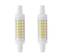 WULUN R7S 78mm 7W Linear LED Bulbs, 6000k Cool White, Ceramic Body,70 watts Equivalent, AC/DC 220-240V,700 Lumens，Non-dimmable，2pcs
