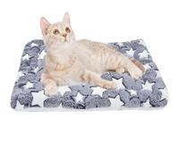WUMEIJIAJU Cat Bed Mat 68x50cm Dog Bed Mattress Warm Thermal Pet Pad Blanket Puppy Mat Cushion for Winter Small/Medium Pets Dogs & Cat Cages,Star